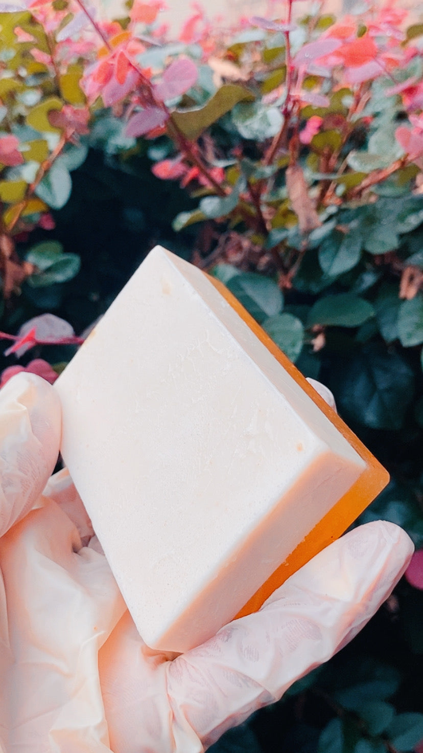 Honey Oat soap bar